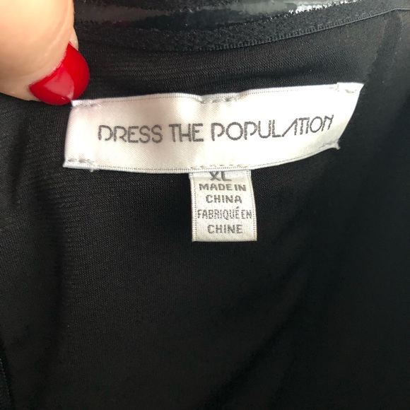 *REDUCED* BHLDN Dress the Population Taina Dress - Picture 3 of 4